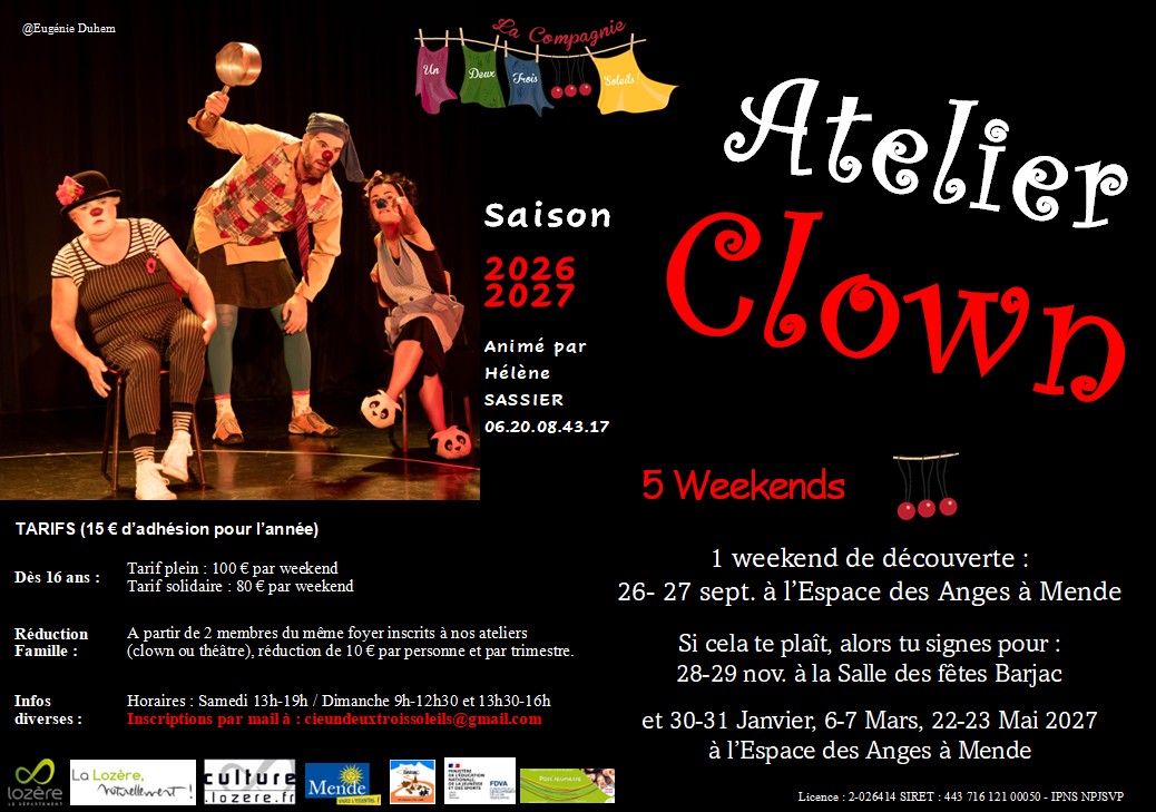 Atelier clown 26.27