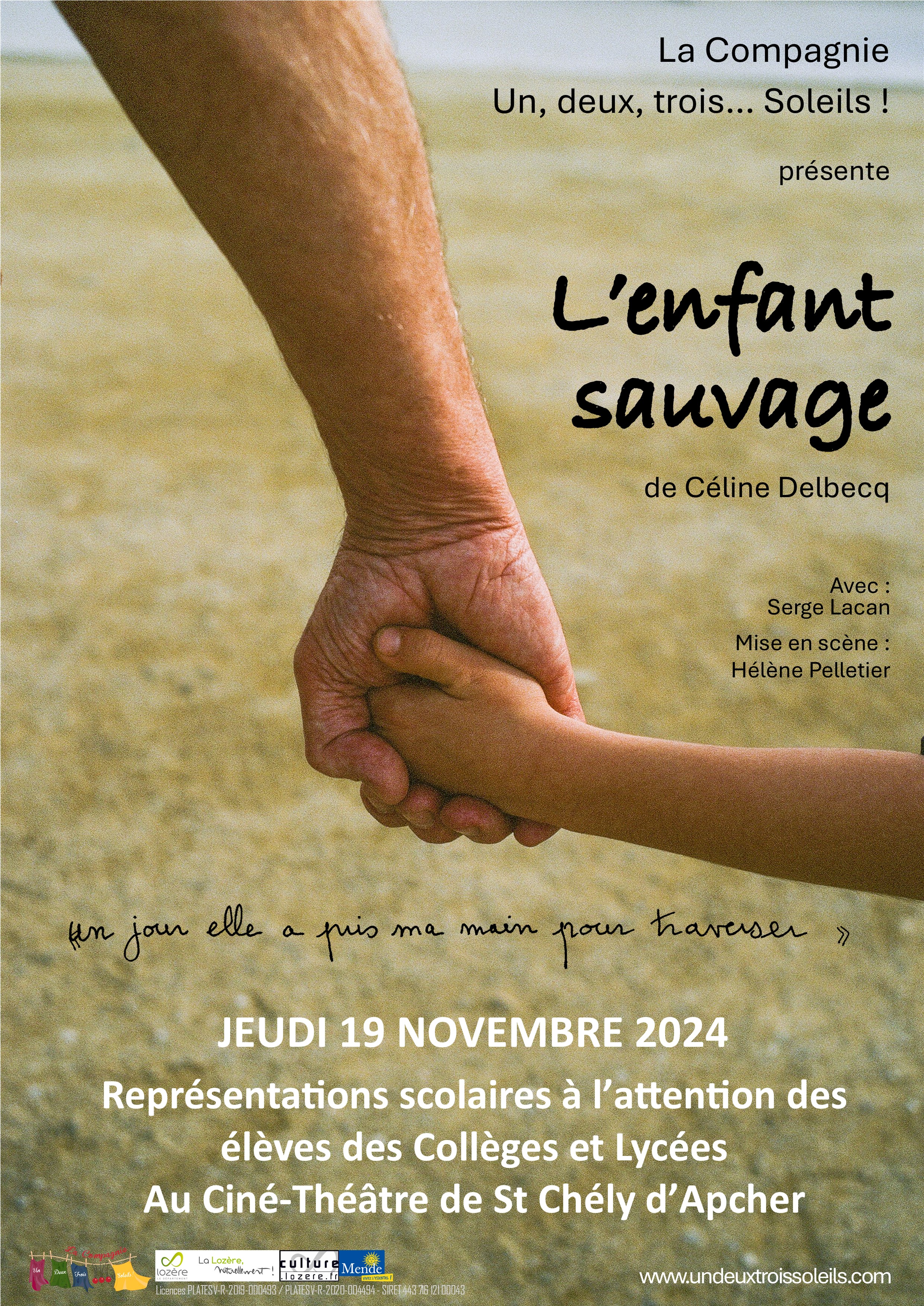 Affiche Lenfant sauvage SCOLAIRES